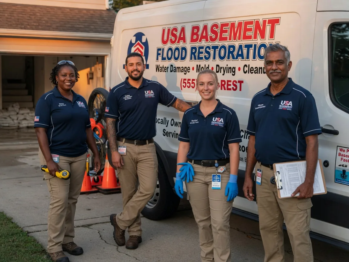 Basement Flood Cleanup company in Gaastra, MI