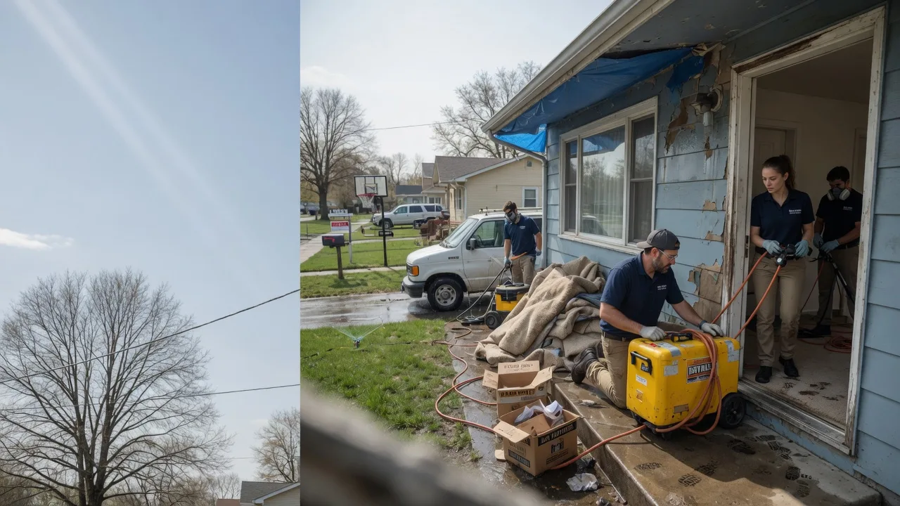 Basement Flood Cleanup in Gaastra, MI near me